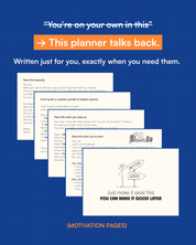 The Becoming - Undated Productivity & Goal Planner